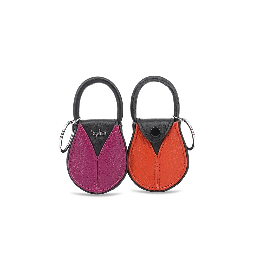 Tulip Springtime keyhanger purple orange