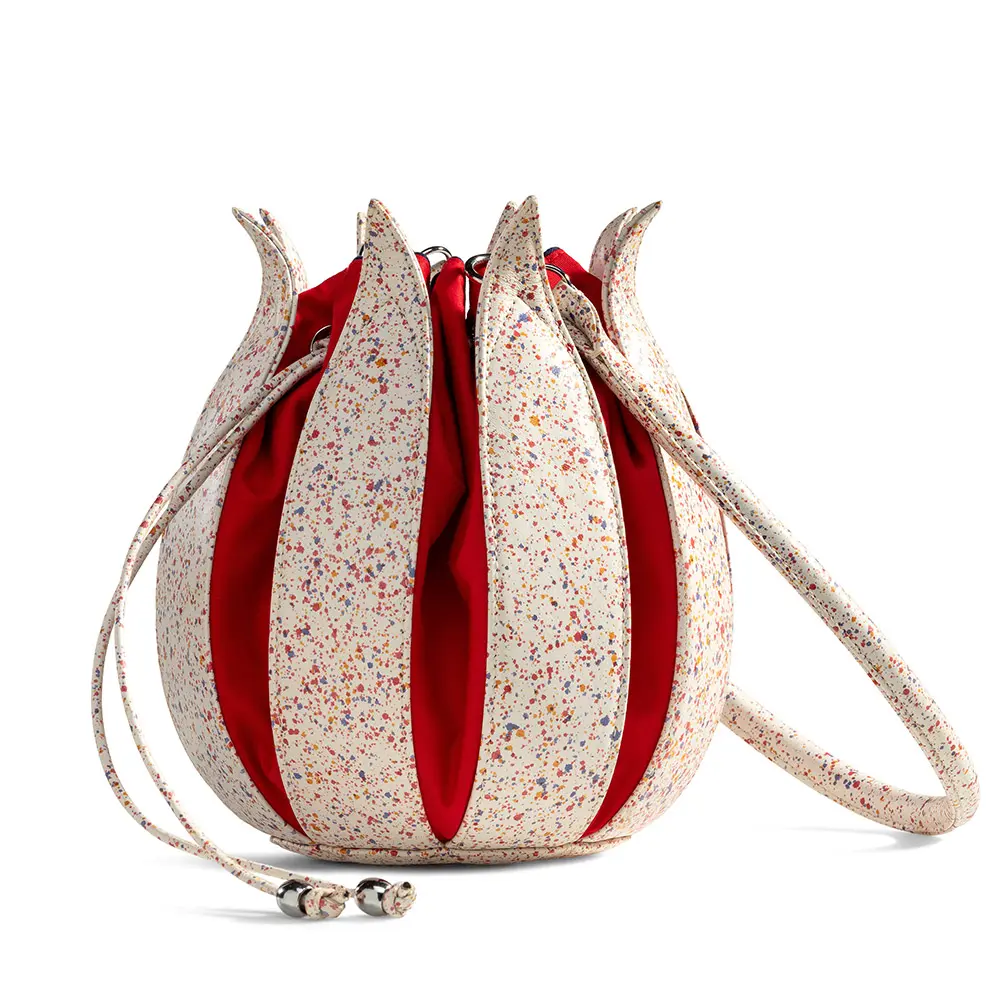 Tulip Classic Leather Splash / Red Canvas